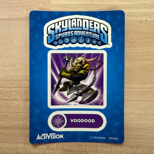 Voodood (Series 1) (Sticker Sheet)