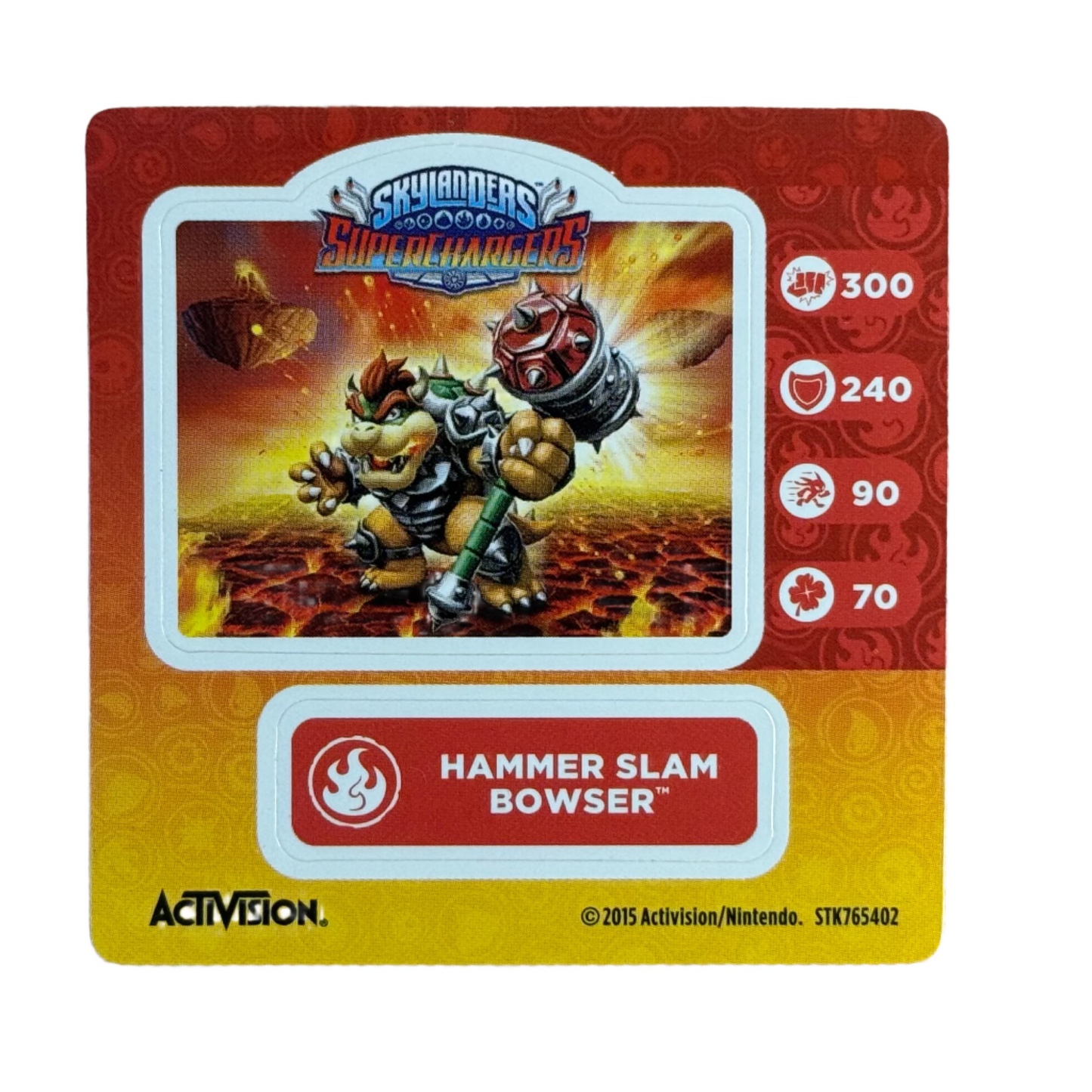 Bowser (Hammer Slam) (Sticker Sheet)