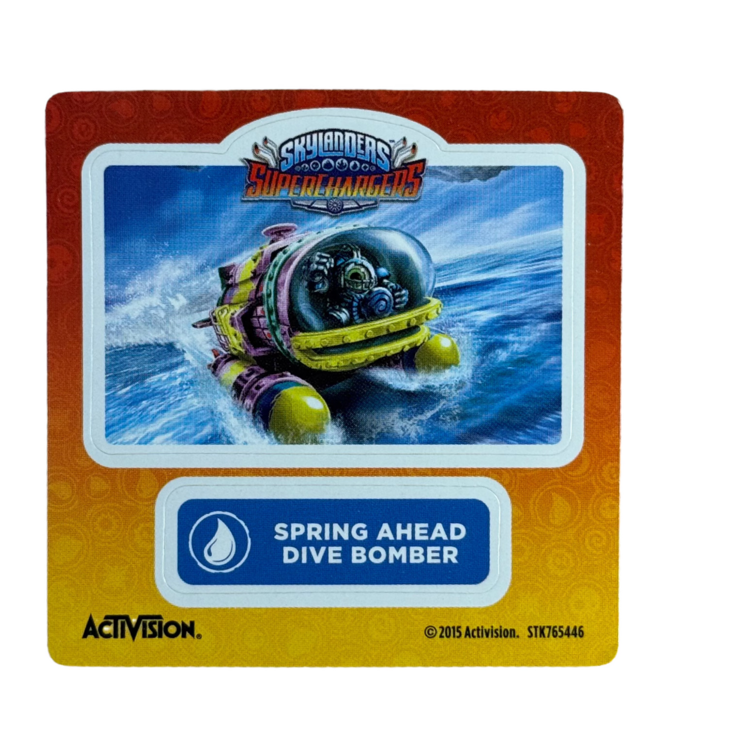 Dive Bomber (Spring Ahead) (Sticker Sheet)