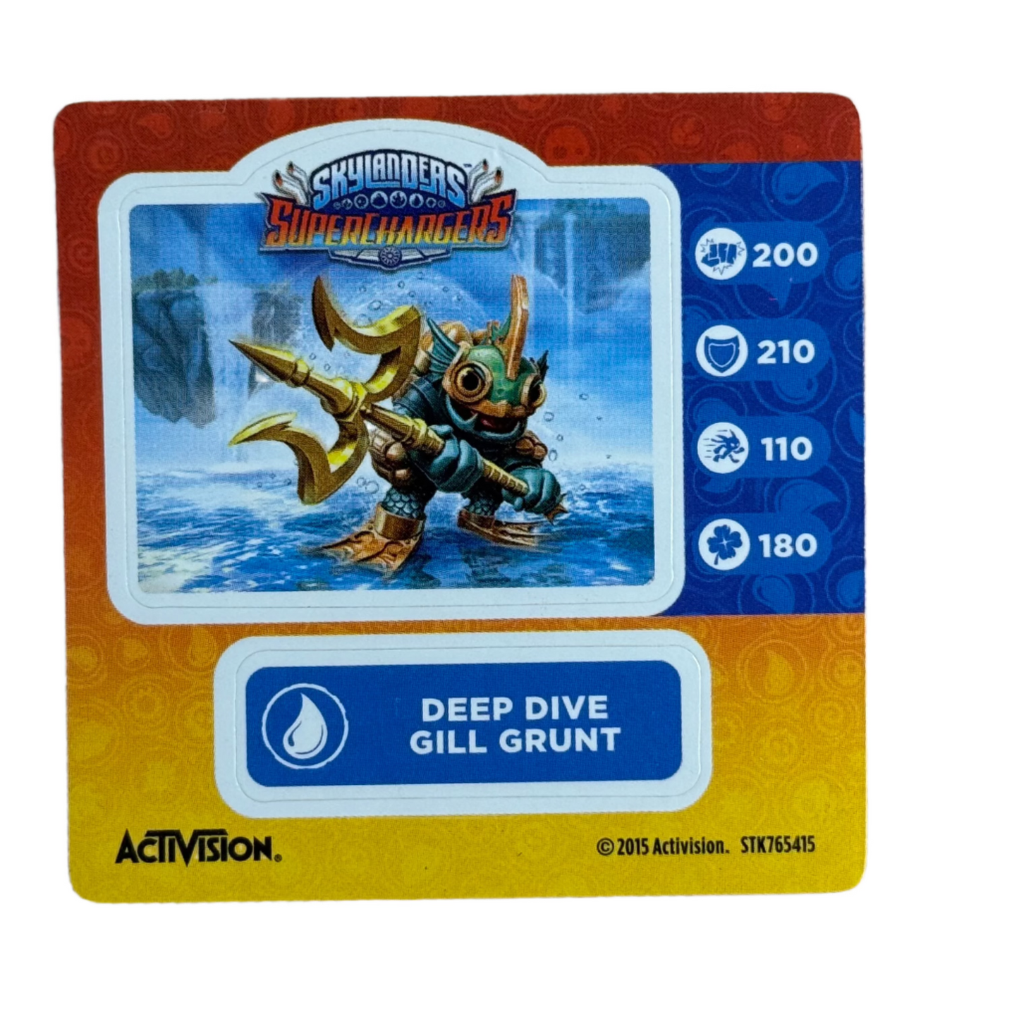 Gill Grunt (Deep Dive) (Sticker Sheet)