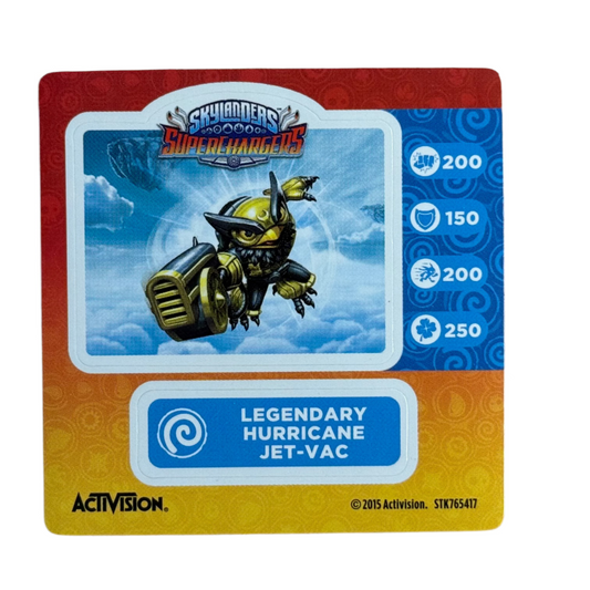 Jet-Vac (Hurricane, Legendary) (Sticker Sheet)