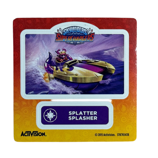 Splatter Splasher (Sticker Sheet)