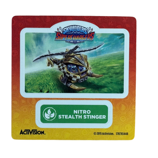 Stealth Stinger (Nitro) (Sticker Sheet)