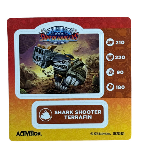 Terrafin (Shark Shooter) (Sticker Sheet)