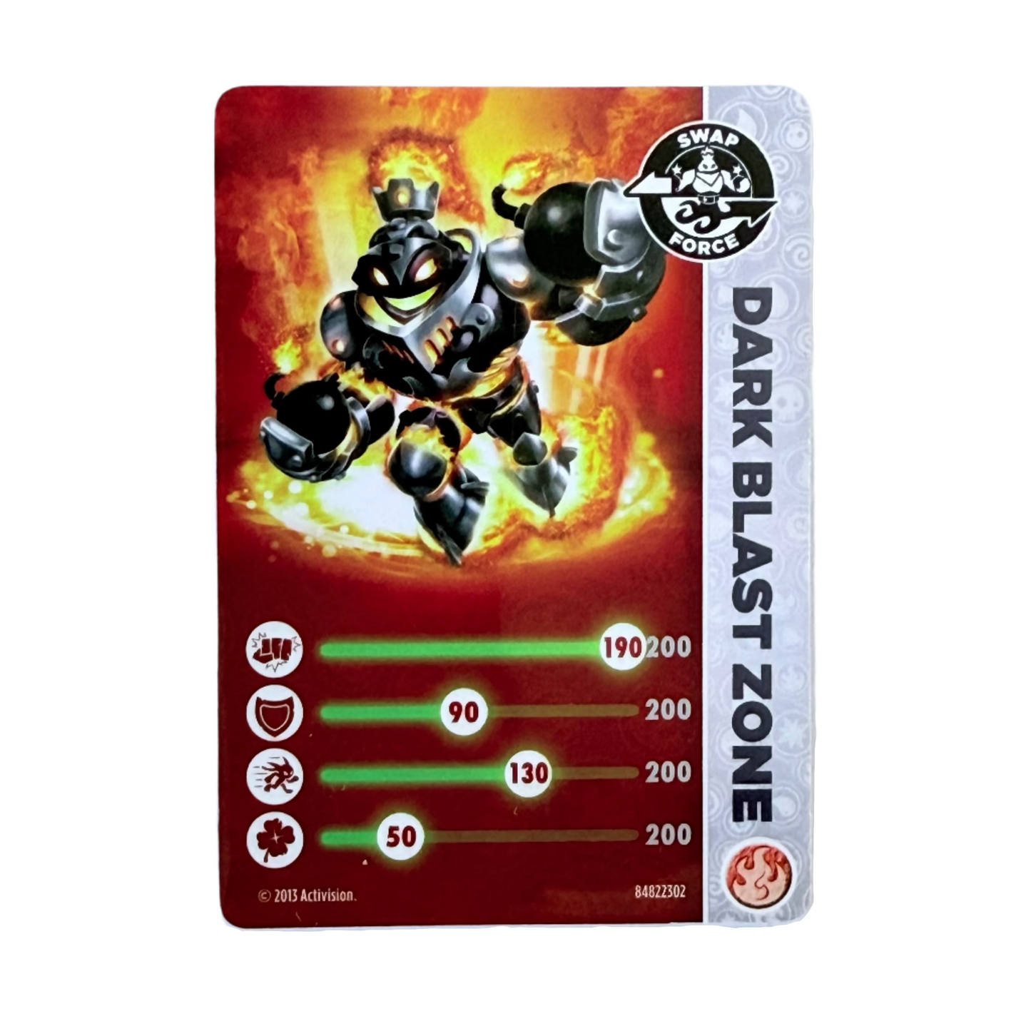 Blast Zone (Dark) (Stat Card)