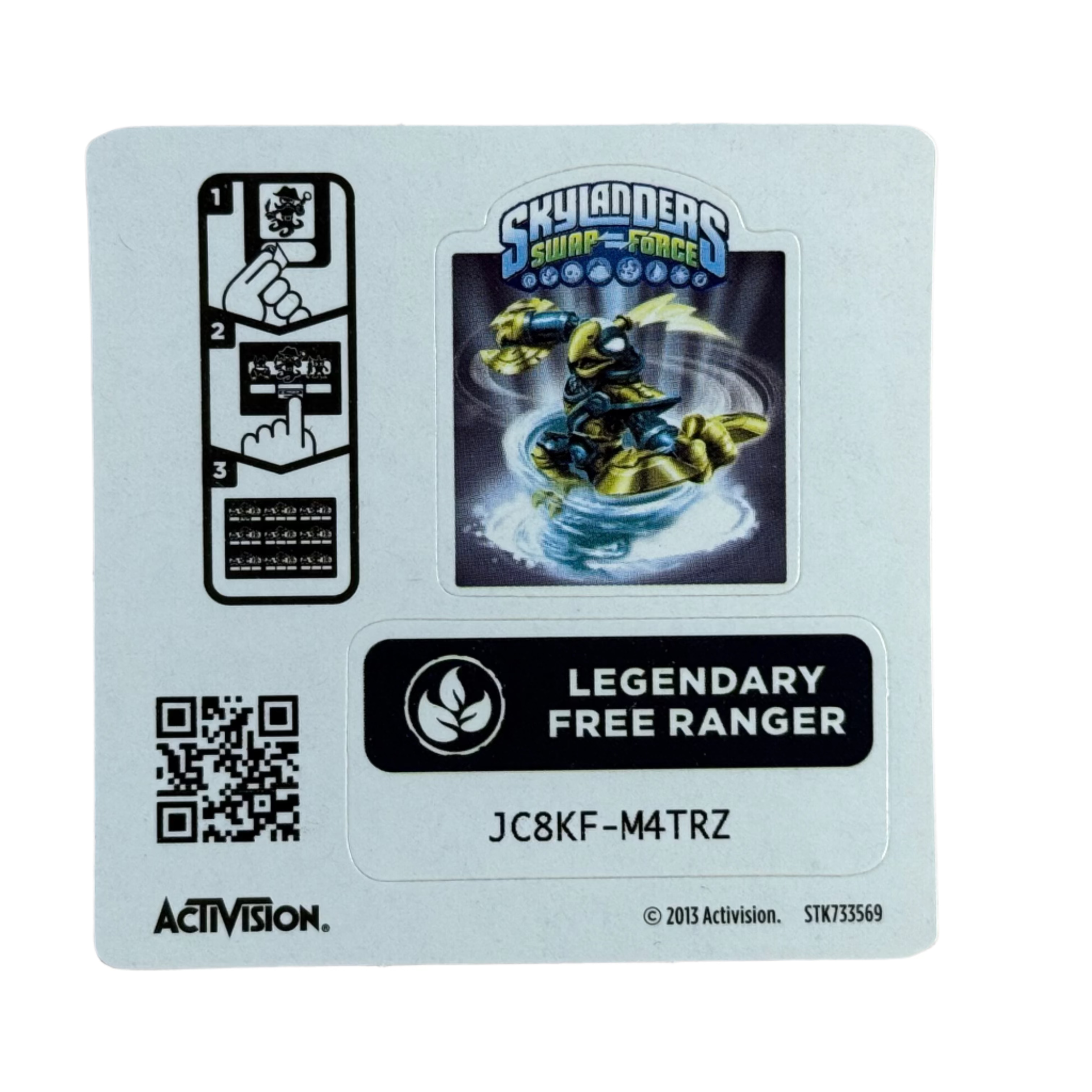 Free Ranger (Legendary) (ERROR) (Sticker Sheet) – SCL Collectibles
