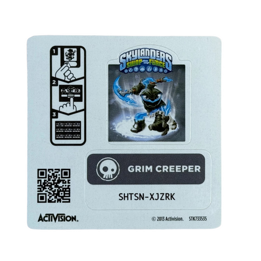 Grim Creeper (Series 1) (Sticker Sheet)