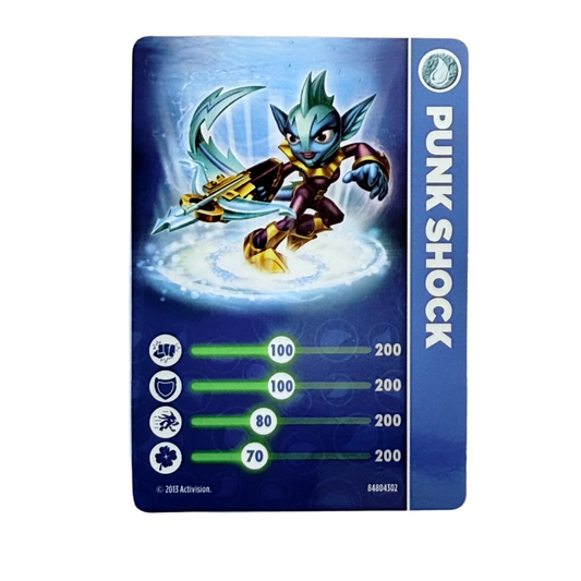 Punk Shock (Series 1) (Stat Card)