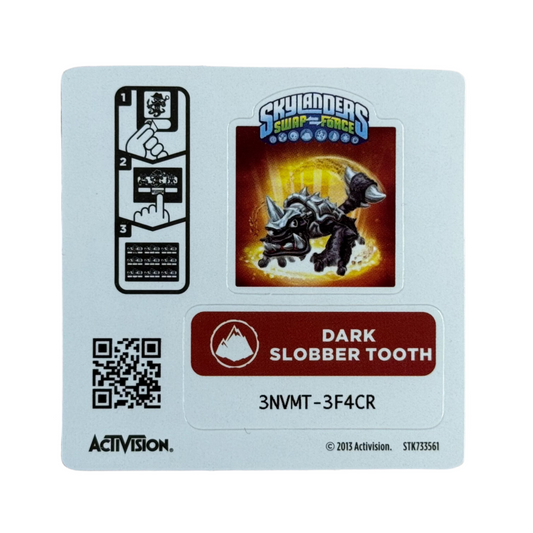 Slobber Tooth (Dark) (Sticker Sheet)