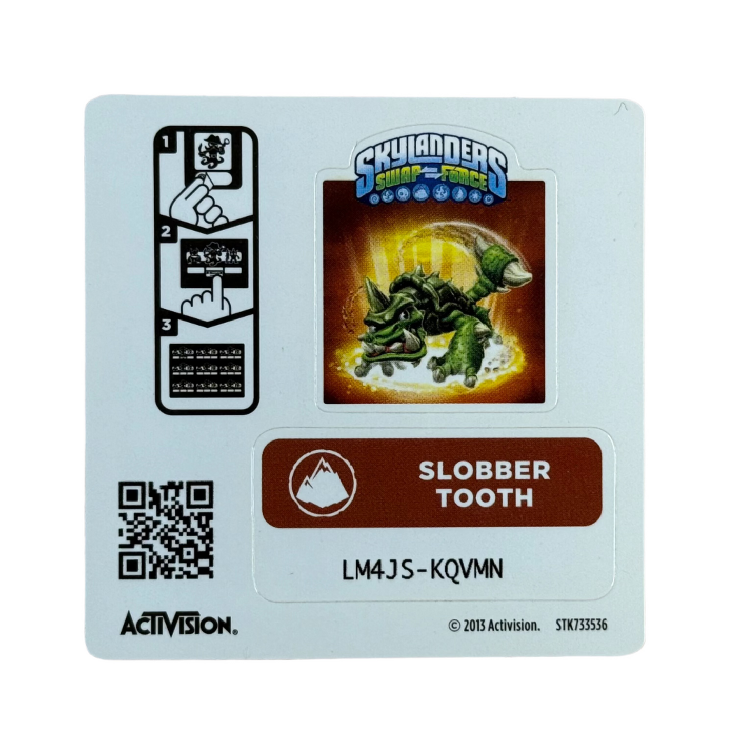 Slobber Tooth (Series 1) (Sticker Sheet)