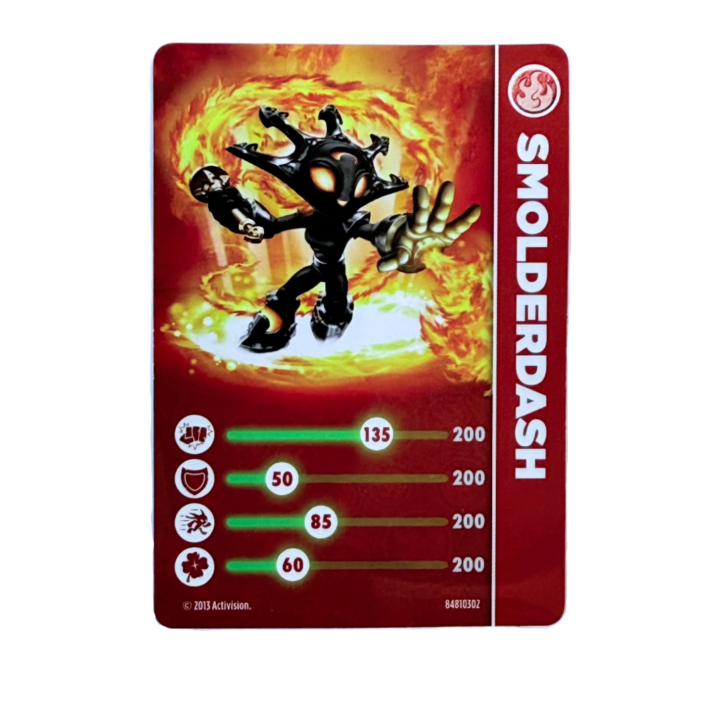 Smolderdash (Series 1) (Stat Card)