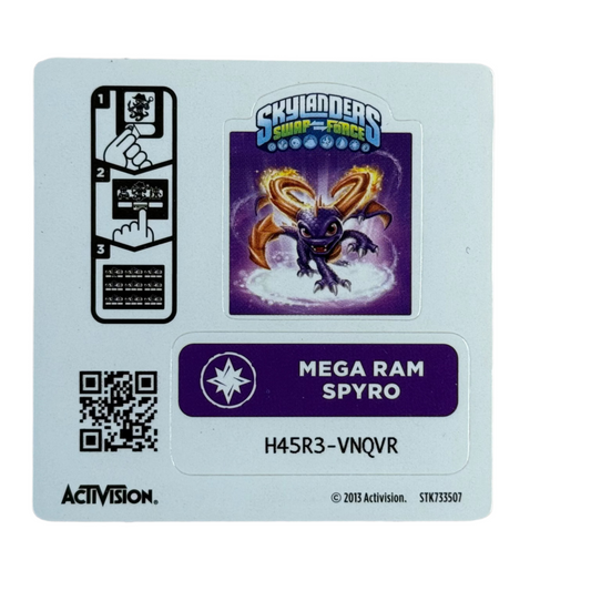 Spyro (Series 3) (Sticker Sheet)