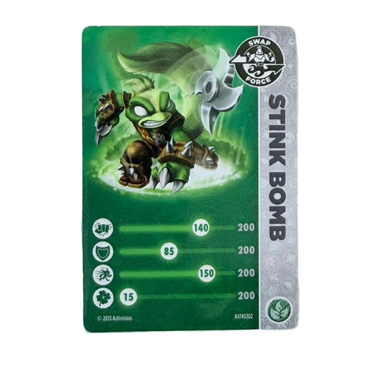 Stink Bomb (Stat Card)