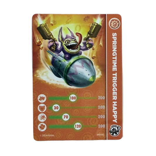 Trigger Happy (Springtime) (Stat Card)