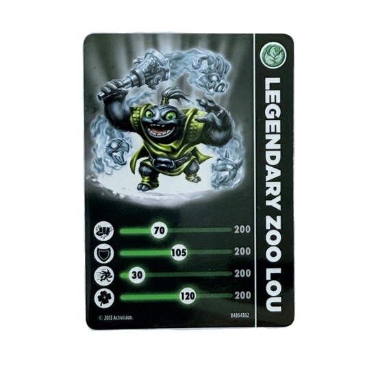 Zoo Lou (Legendary) (Stat Card)