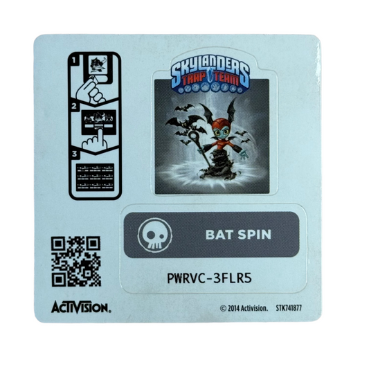 Bat Spin (Series 1) (Sticker Sheet)