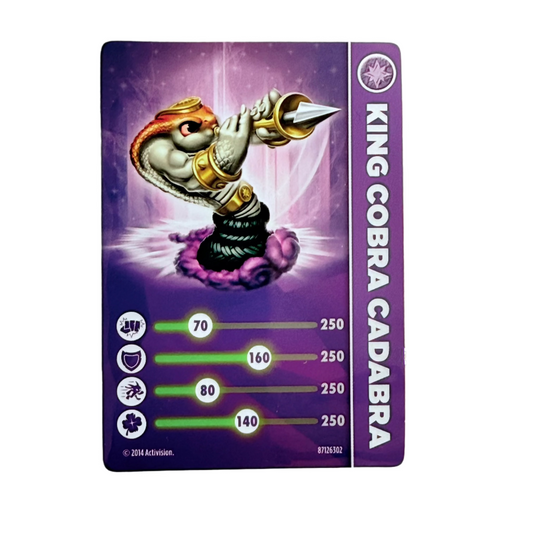 Cobra Cadabra (King) (Stat Card)