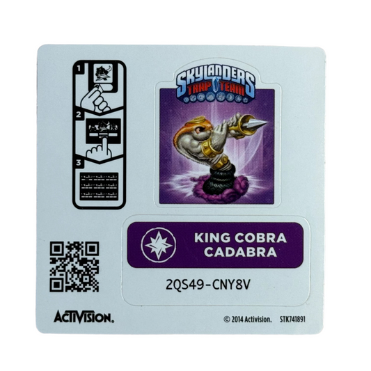 Cobra Cadabra (King) (Sticker Sheet)