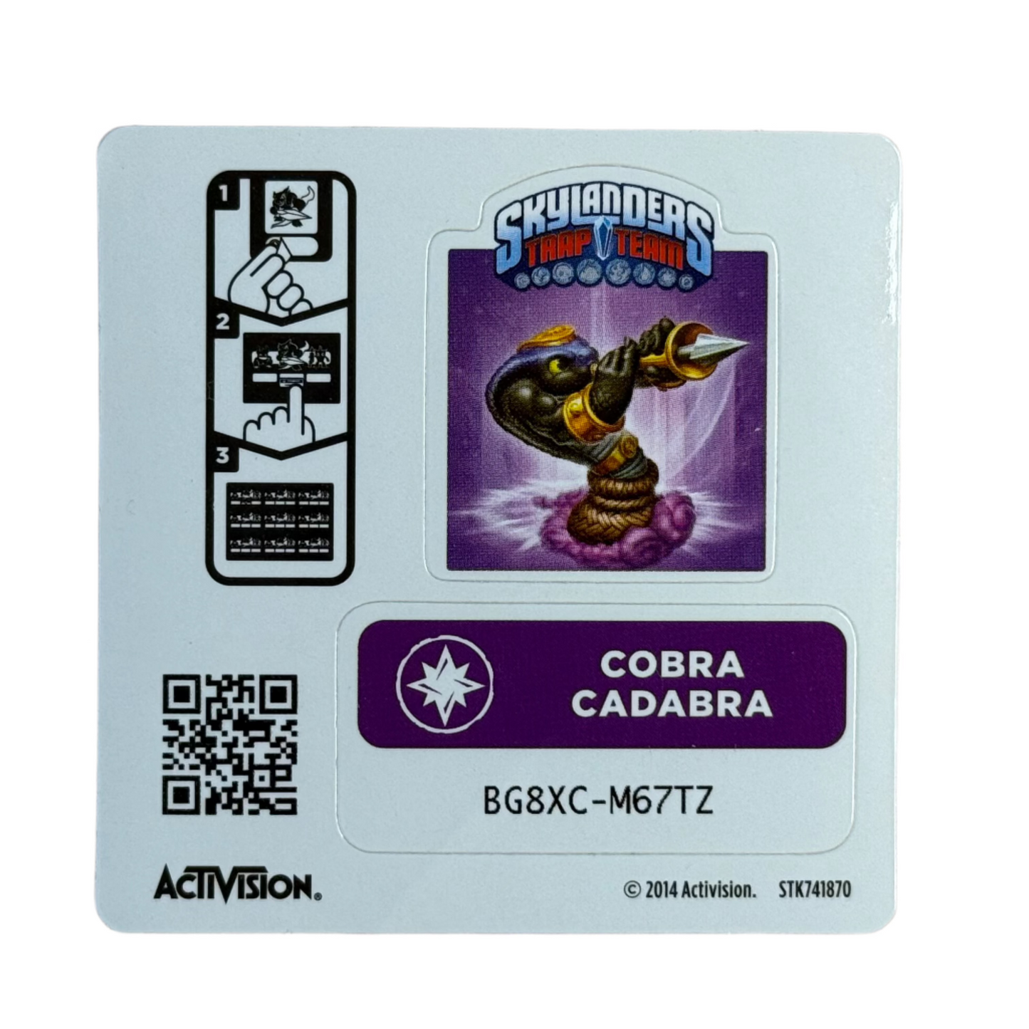 Cobra Cadabra (Series 1) (Sticker Sheet)