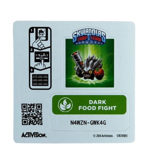 Food Fight (Dark) (Sticker Sheet)