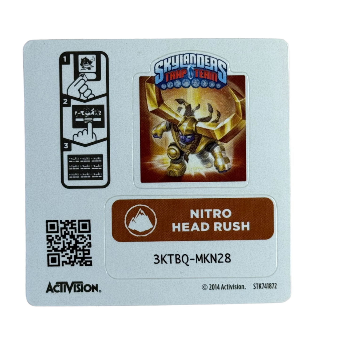 Head Rush (Nitro) (Sticker Sheet)