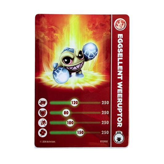 Weeruptor (Eggsellent) (Stat Card)