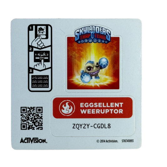 Weeruptor (Eggsellent) (Sticker Sheet)