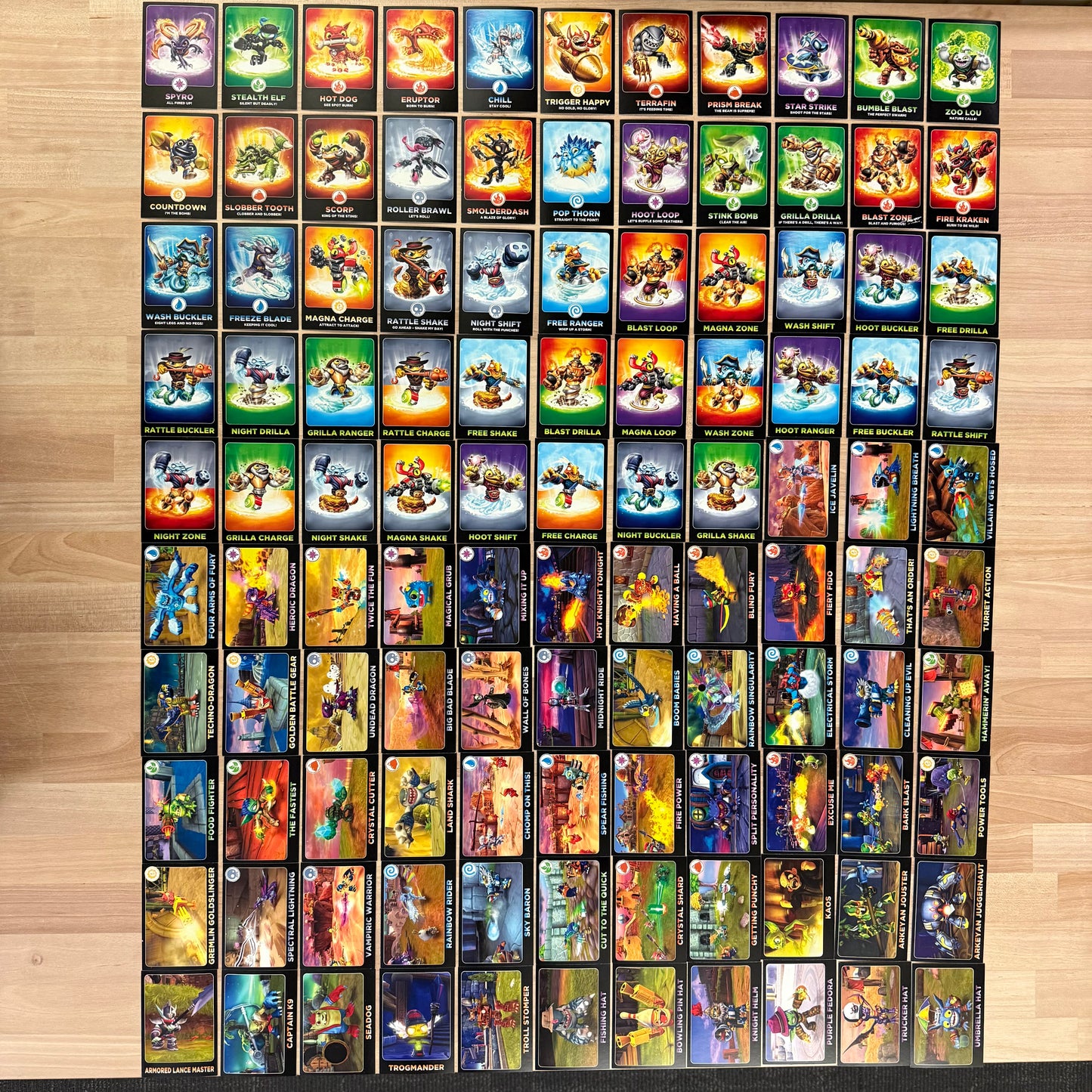 Topps SWAP Force Trading Cards - Complete Base Set