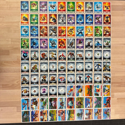 Topps Trap Team Trading Cards - Complete Base Set