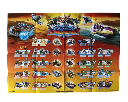 Skylanders SuperChargers Starter Pack Poster