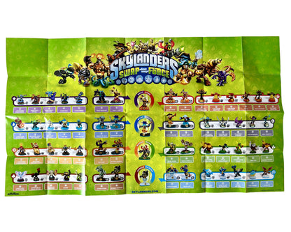DAMAGED Skylanders SWAP Force 3DS Poster