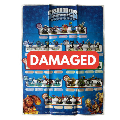 DAMAGED Skylanders Spyro's Adventure 3DS Poster
