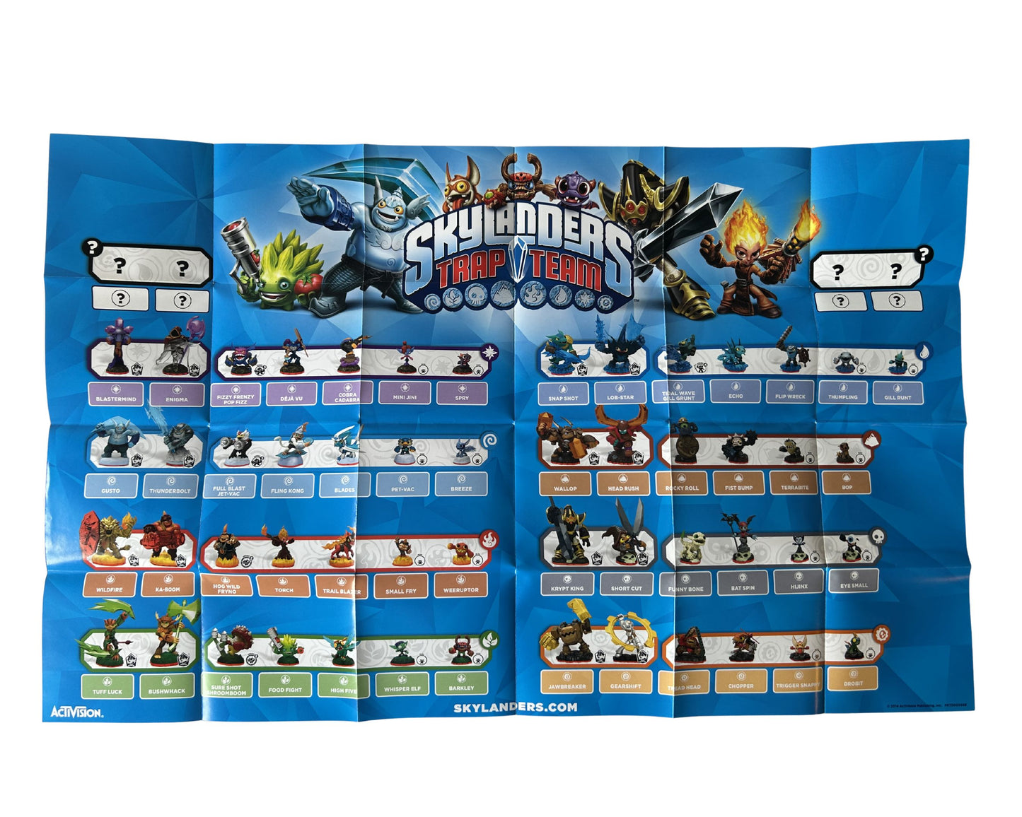 Skylanders Trap Team 3DS Poster