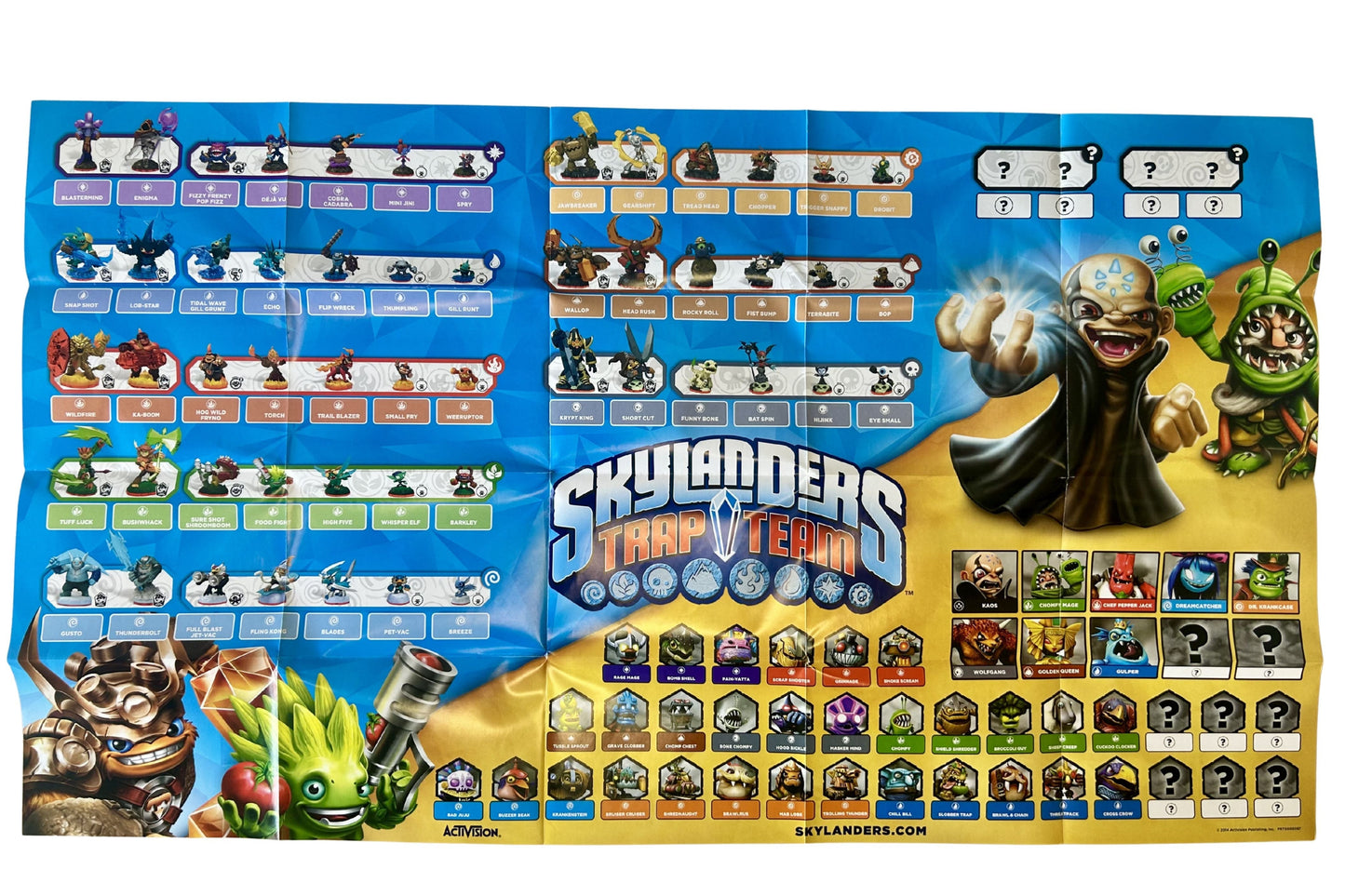 Skylanders Trap Team Starter Pack Poster